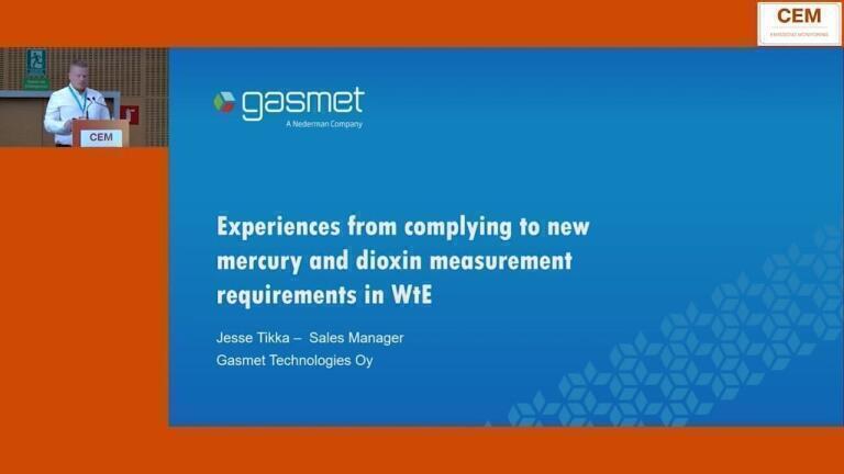 Experiences from complying to new mercury and dioxin measurement requirements in Wte